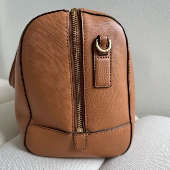 Tory Burch Satchel Robinson Middy Color Block EUC - Picture 7 of 12